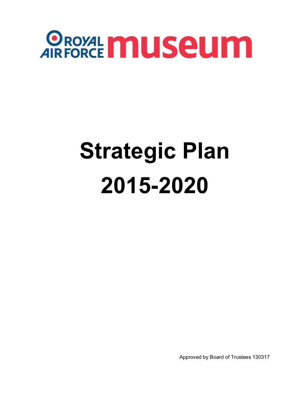 Strategic Plan 2015-2020