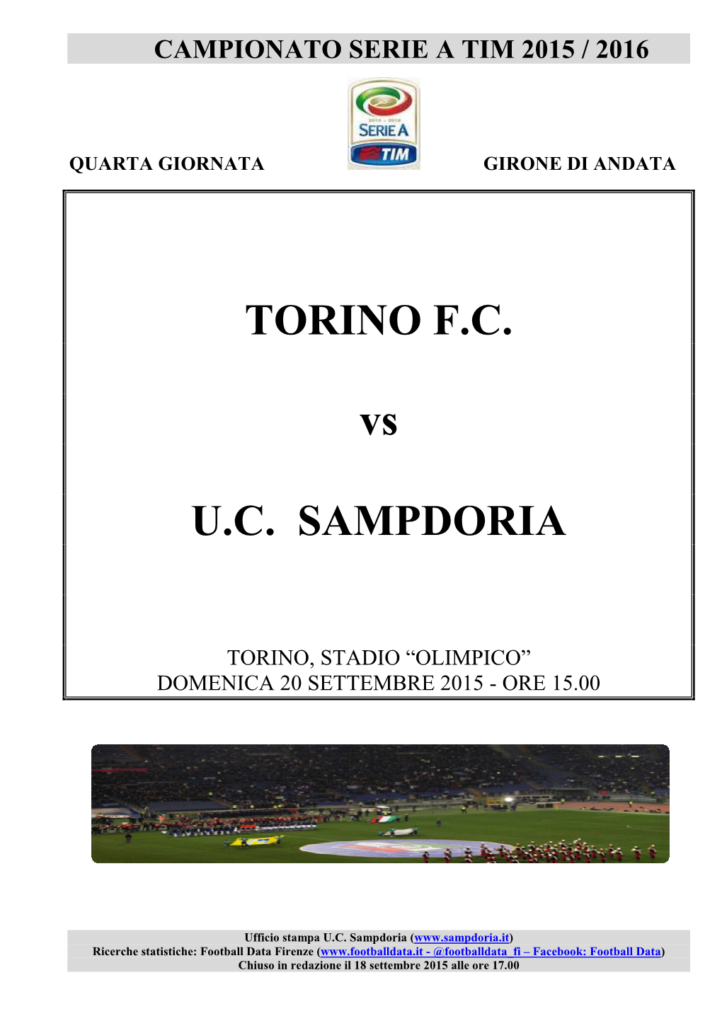 Torino-Sampdoria