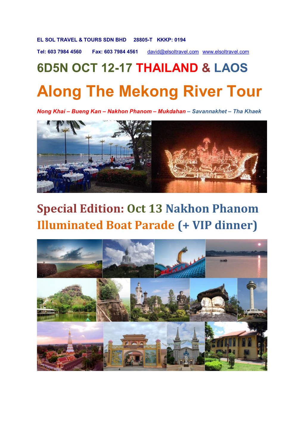 Along the Mekong River Tour