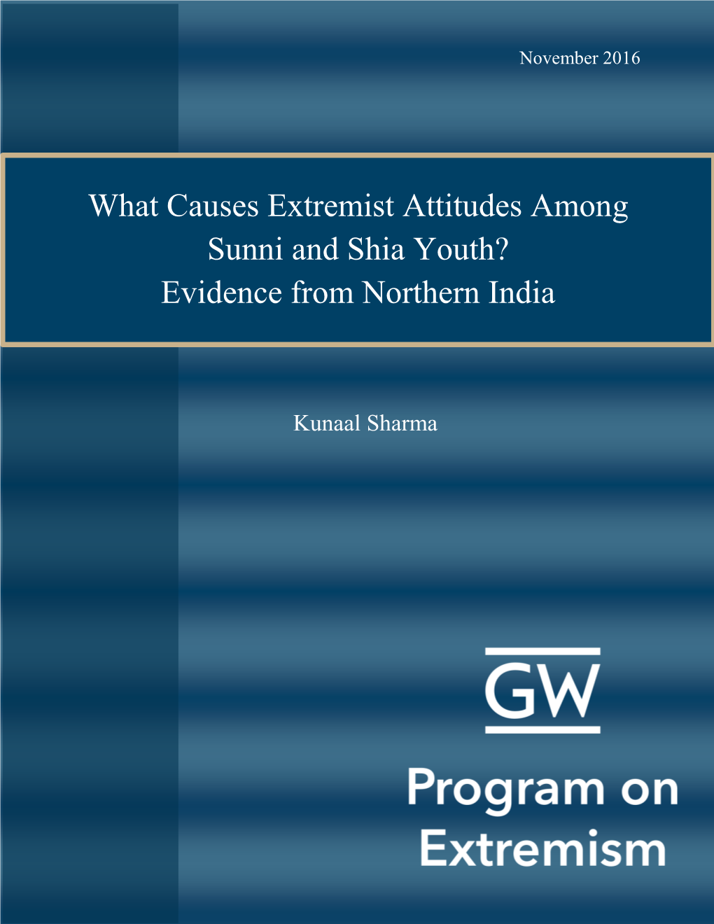 What Causes Extremist Attitudes Among Sunni and Shia Youth?