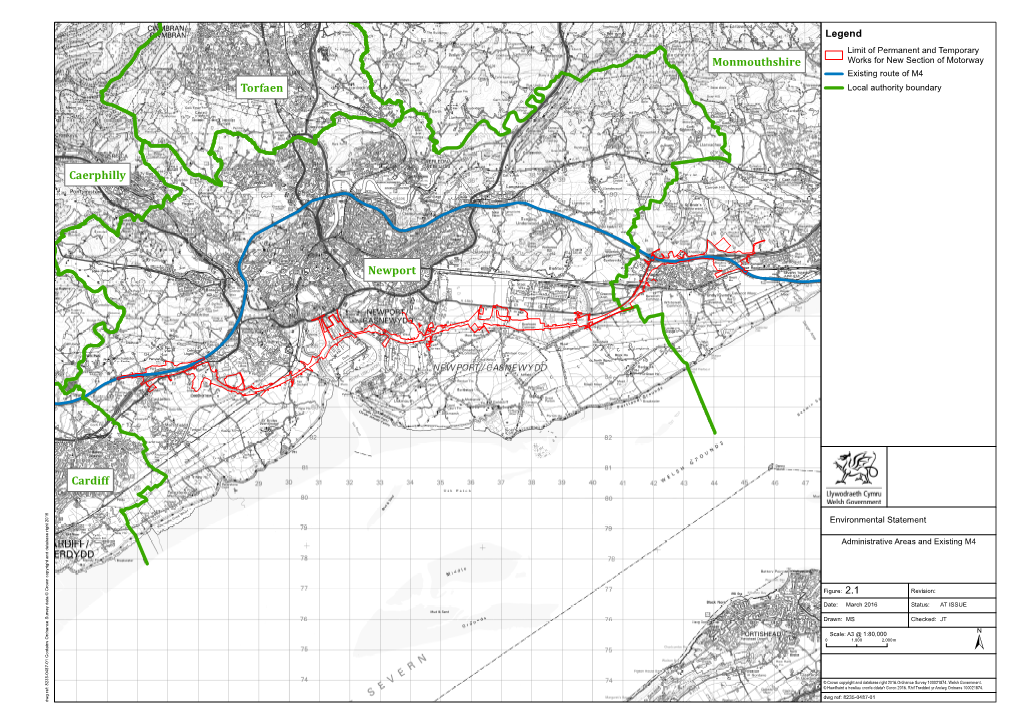 Administrative Areas, Exiting M4 and Environmental Context , File Type