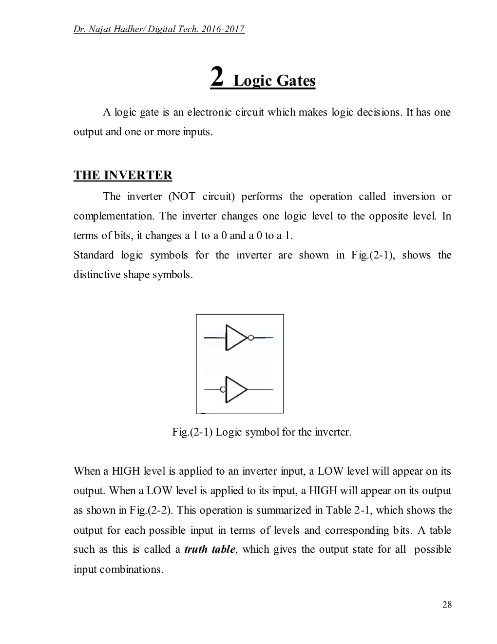 2 Logic Gates