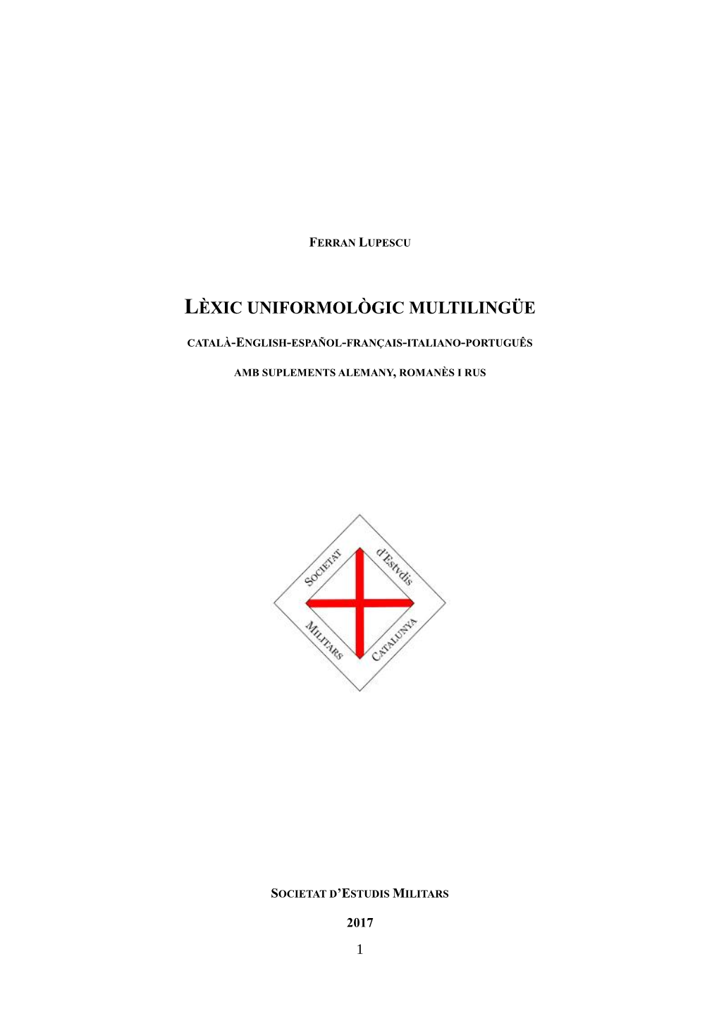 Lèxic Uniformològic Multilingüe