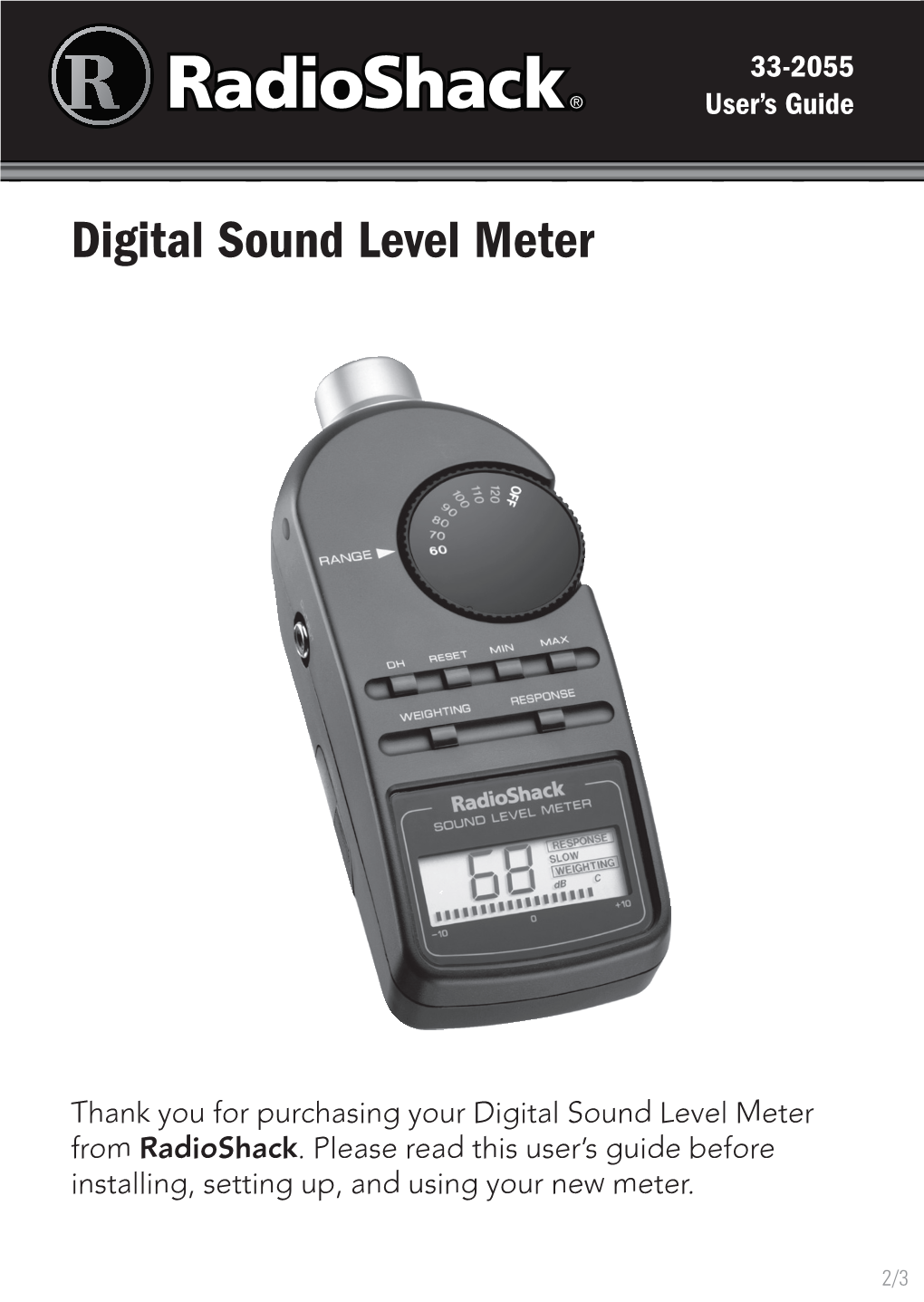 Digital Sound Level Meter