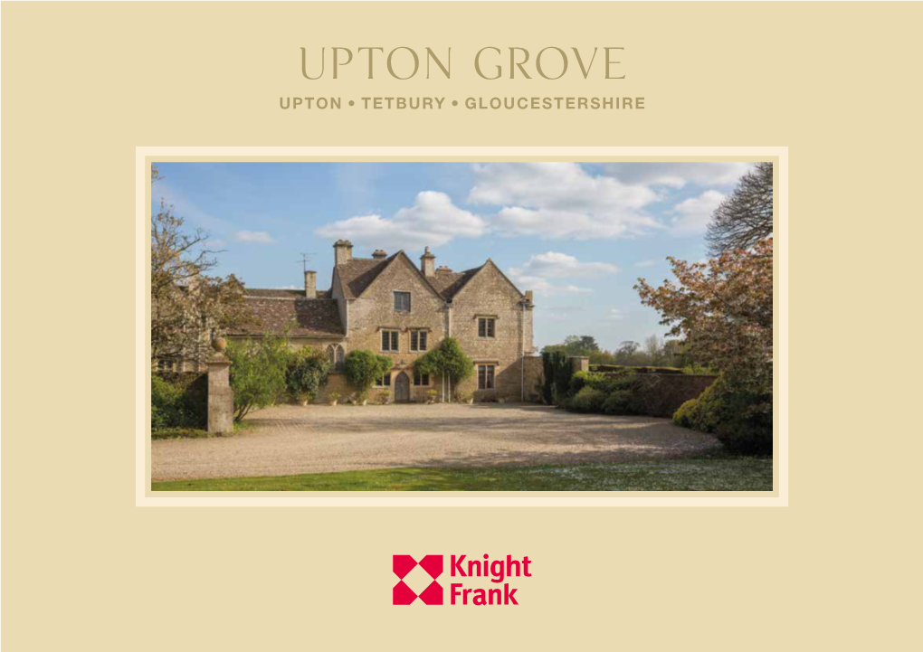 Upton Grove UPTON, TETBURY, GLOUCESTERSHIRE