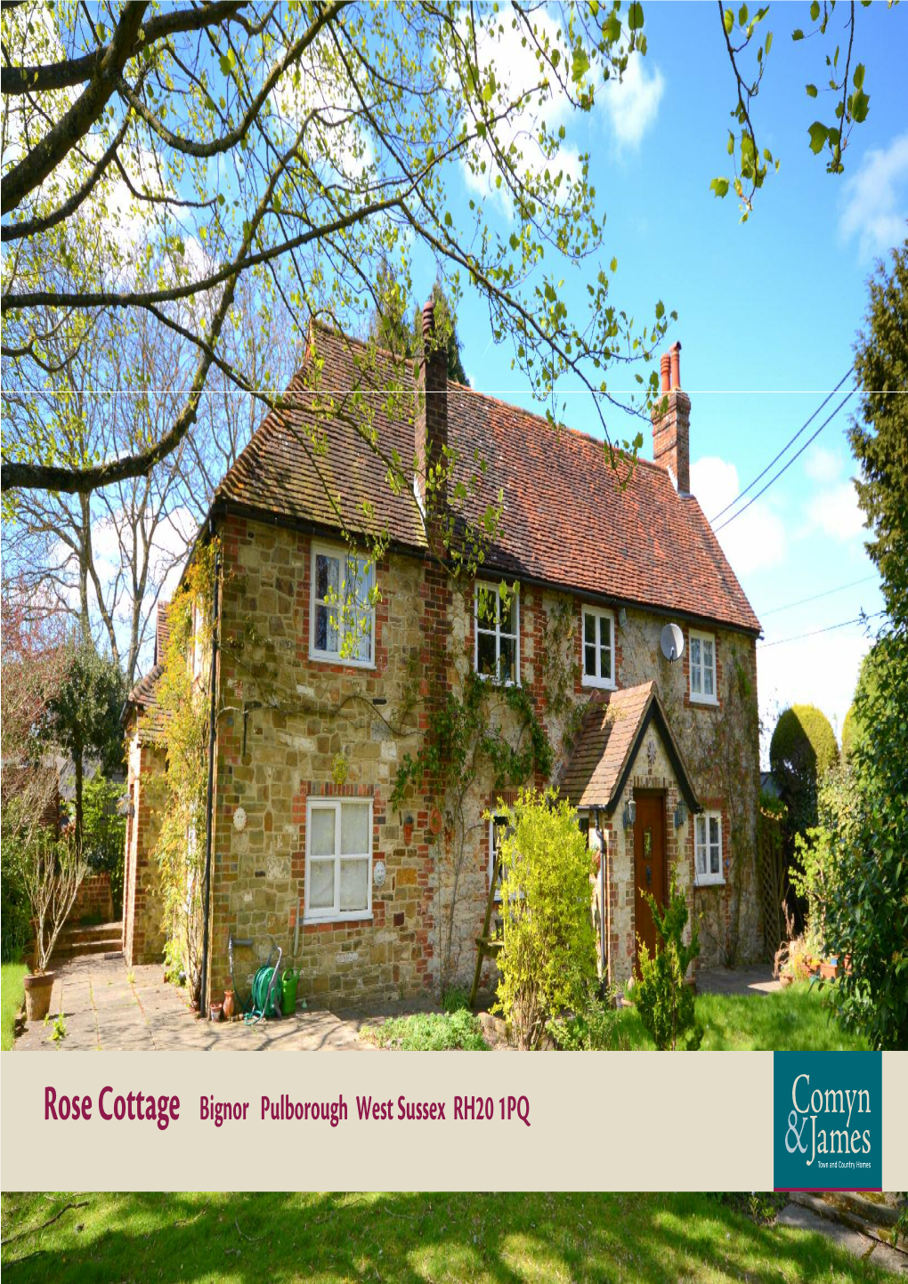 Rose Cottage Bignor Pulborough Westsussex RH201PQ