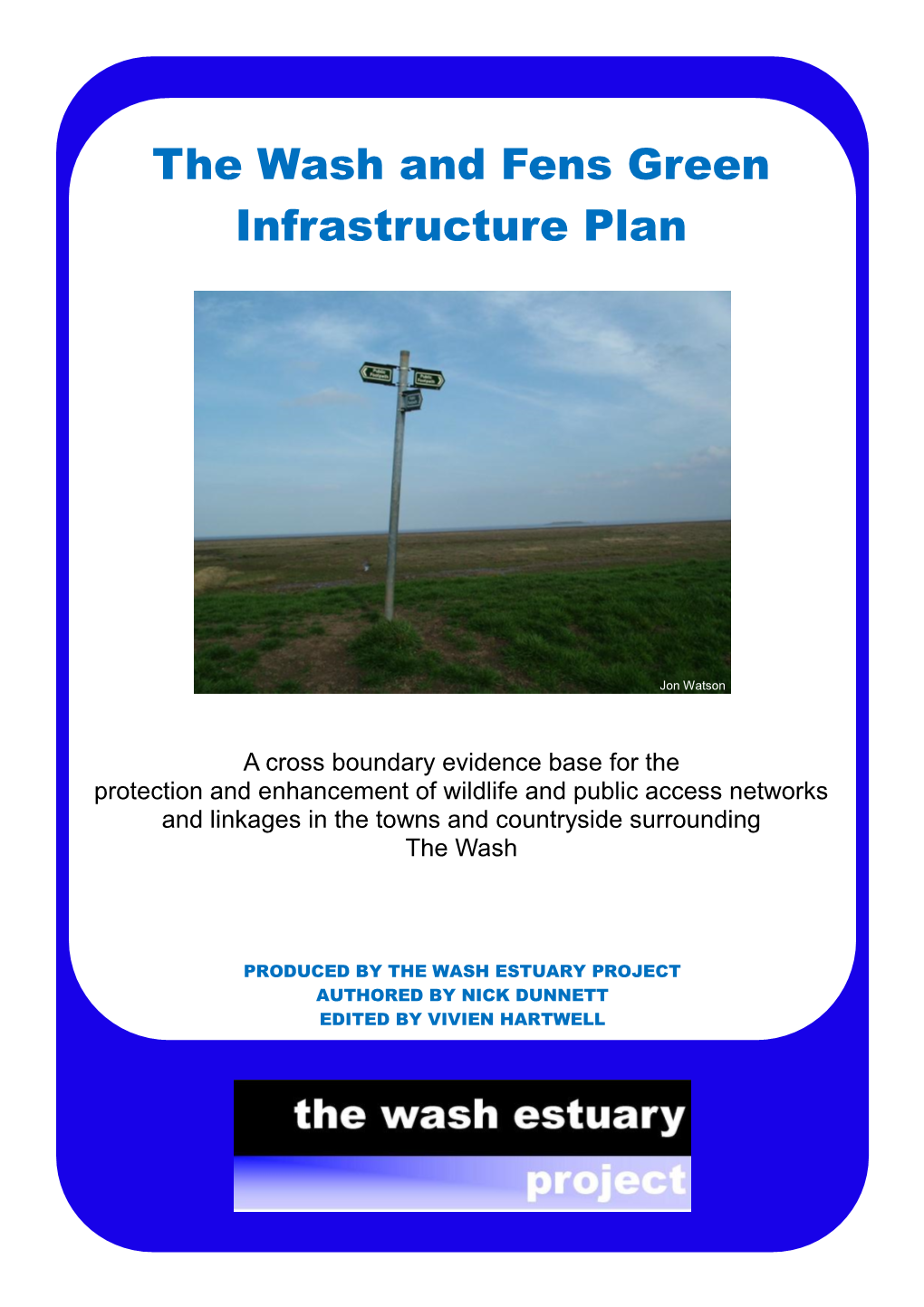 The Wash and Fens Green Infrastructure Plan