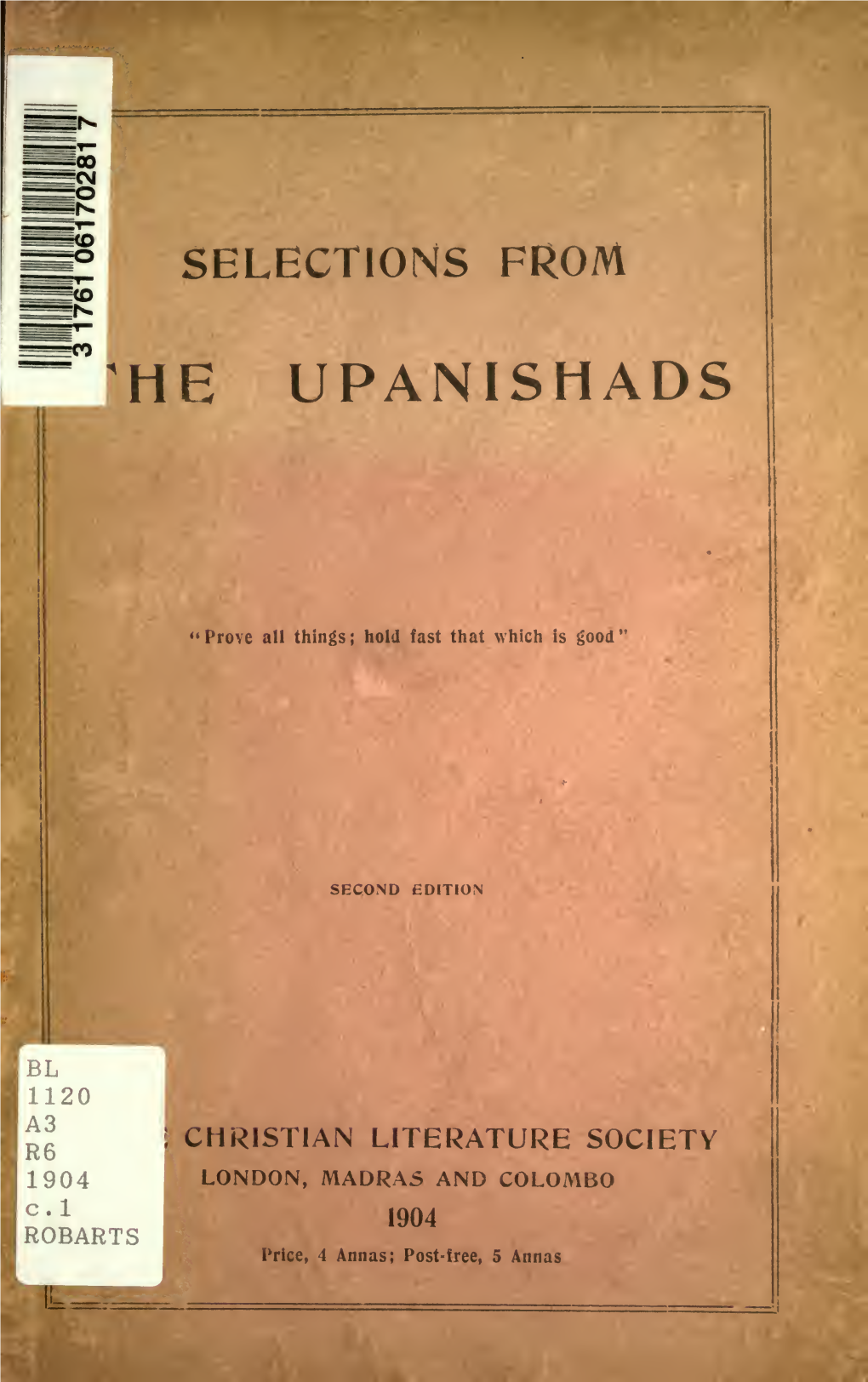 Selections from the Upanishads 11