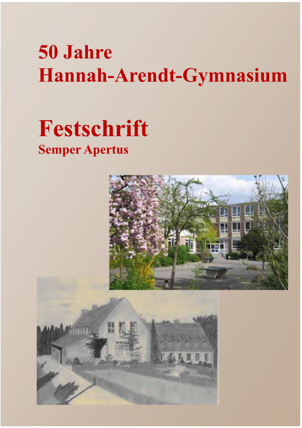 Festschrift Semper Apertus Programm Der Jubiläumswoche Am HAG 2011 ( 11