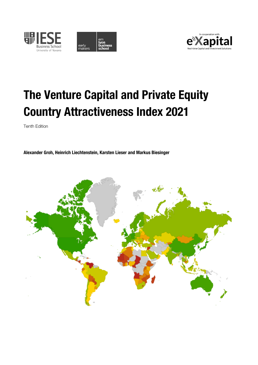 The Venture Capital and Private Equity Country Attractiveness Index 2021