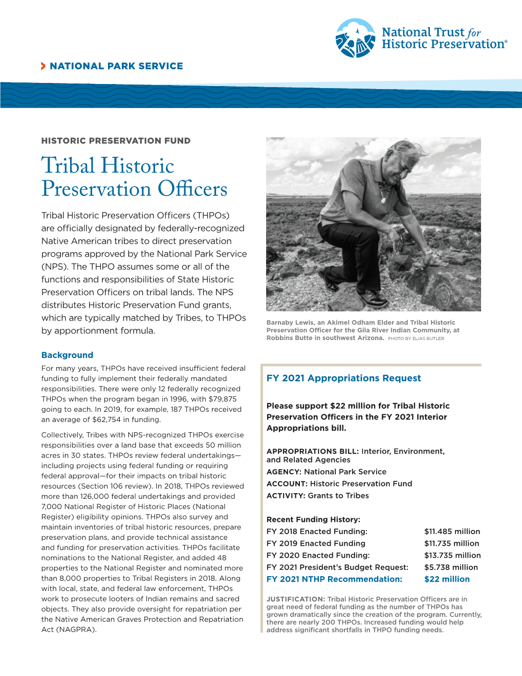 Tribal Historic Preservation Officers