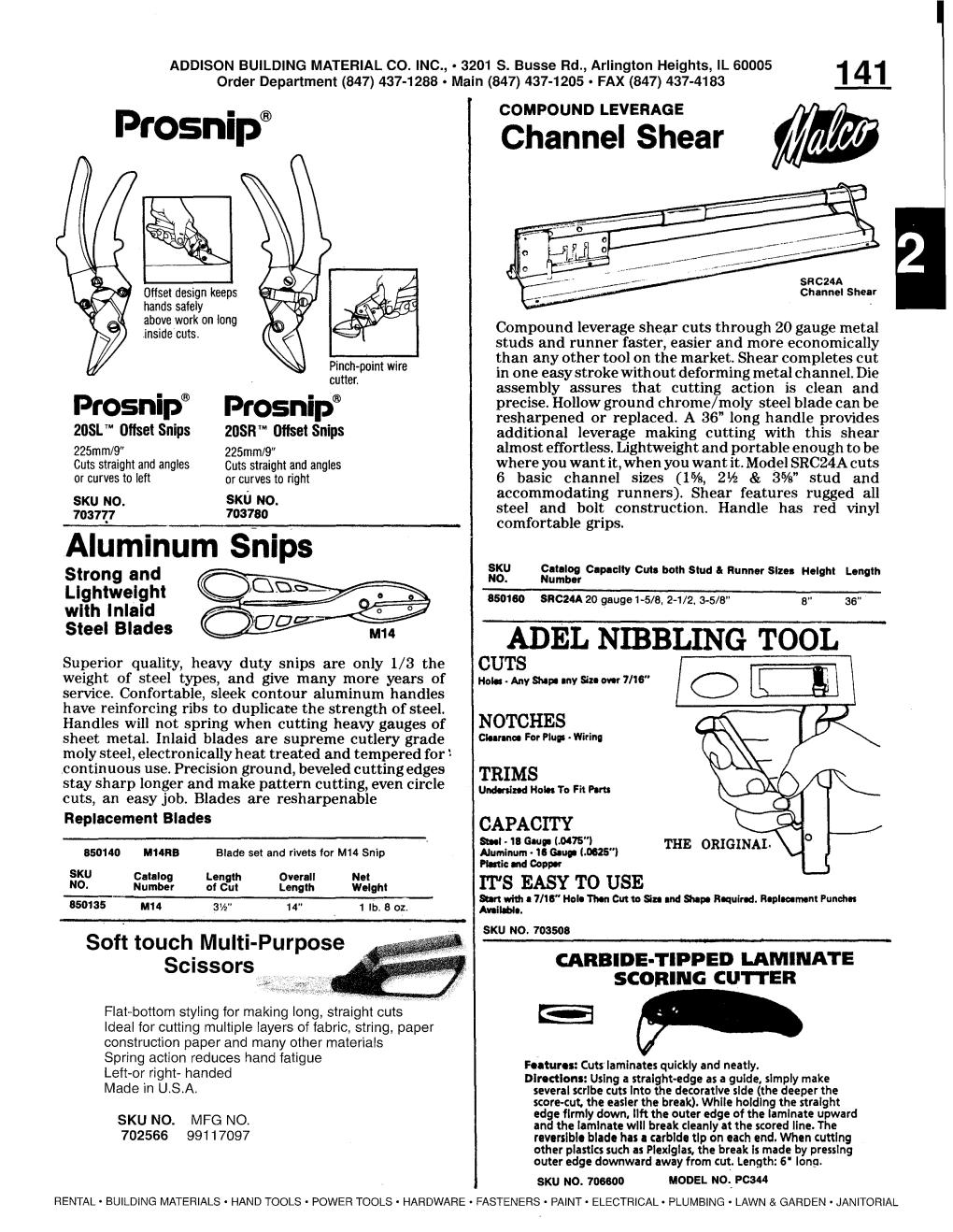 Prosnip® Channel Shear