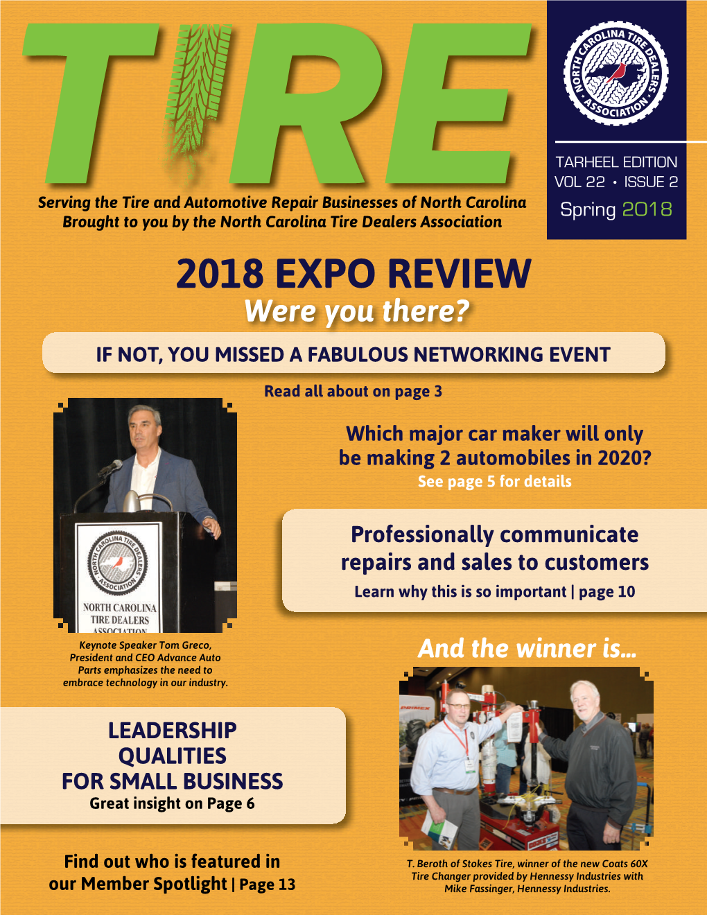 2018 EXPO REVIEW Were You There? IF NOT, YOU MISSED a FABULOUS NETWORKING EVENT