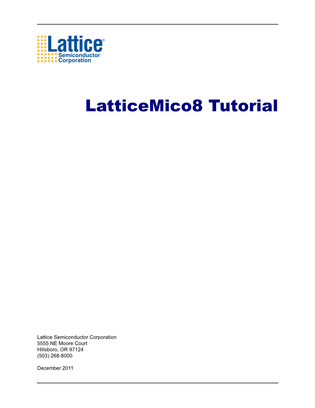 Latticemico8 Tutorial