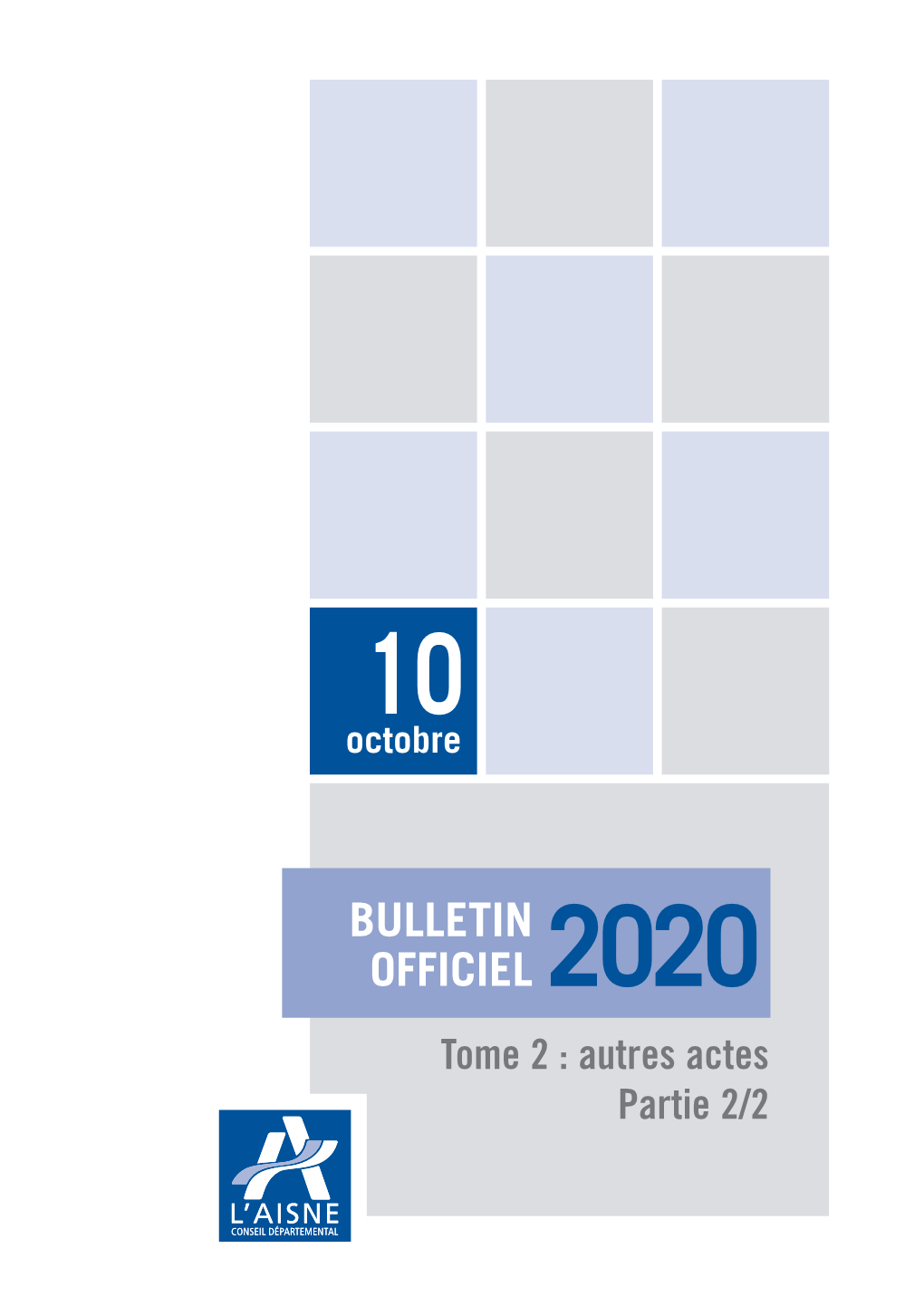 2020 Tome 2 : Autres Actes Partie 2/2 N° Date Intitulé