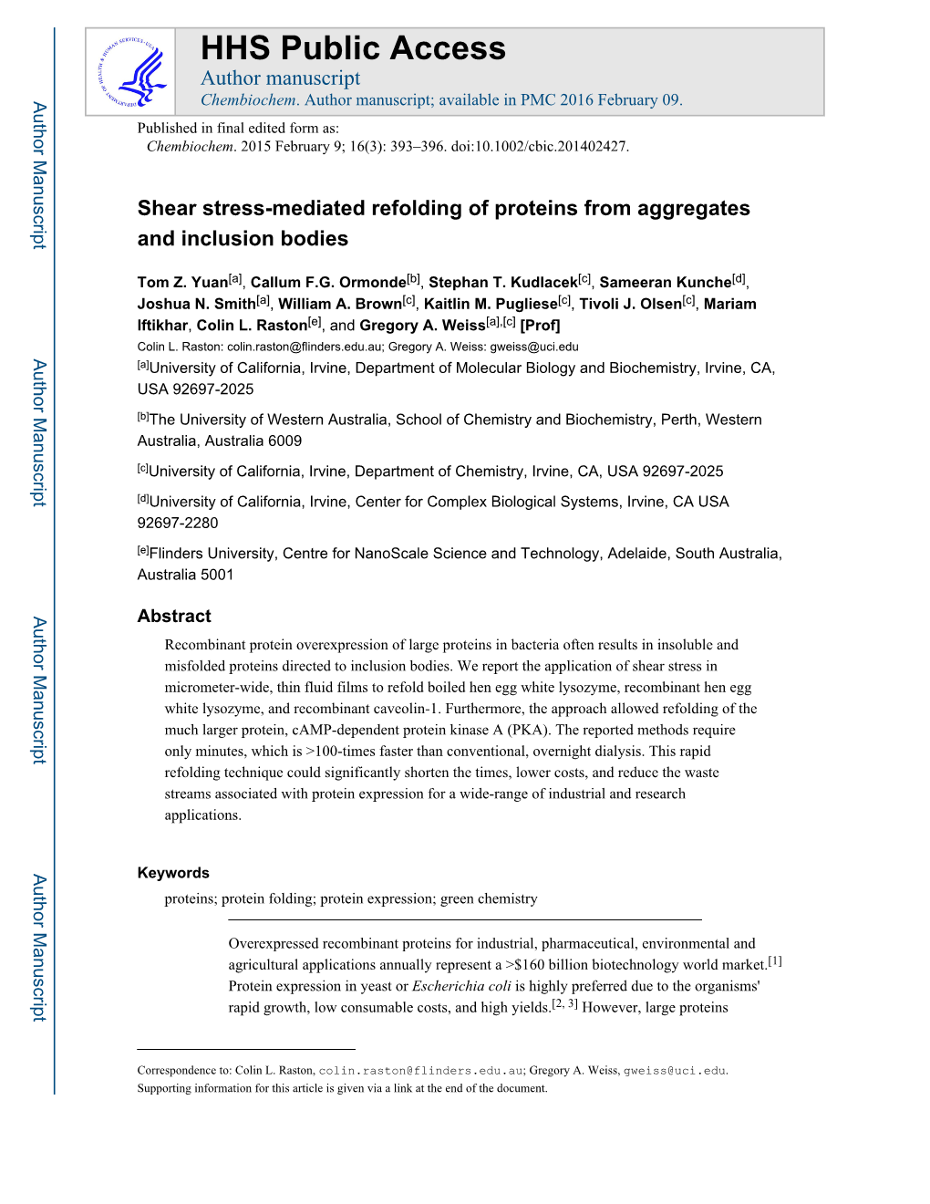 HHS Public Access Author Manuscript