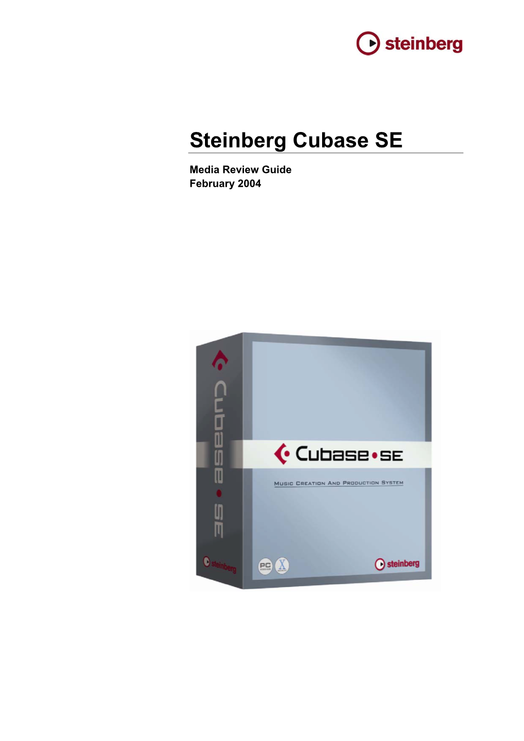 Steinberg Cubase SE