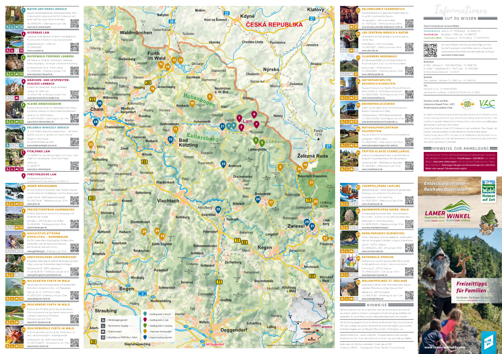 Informationen Einen Rund 3 Km Langen Klima-Terrain-Weg