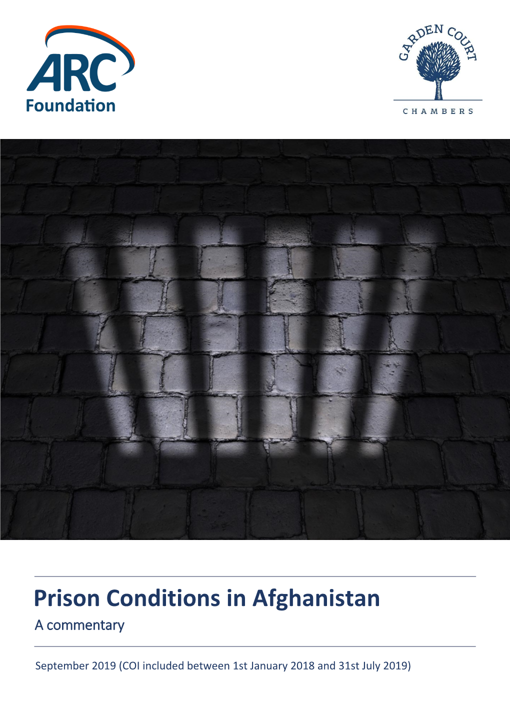 Prison Conditions in Afghanistan a Commentary