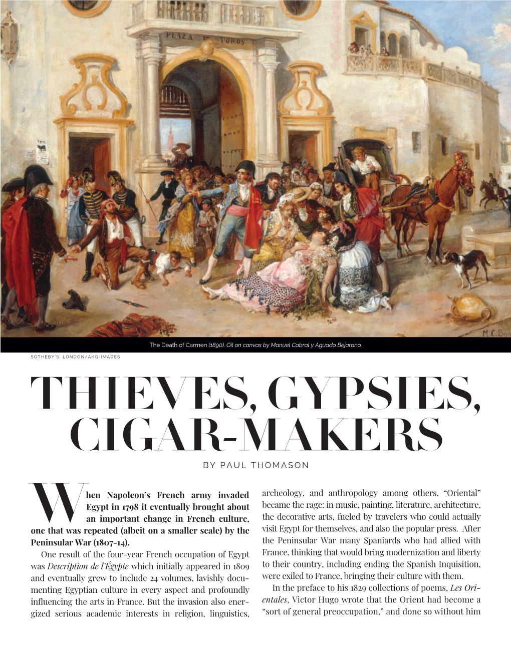 Thieves, Gypsies, Cigar-Makers