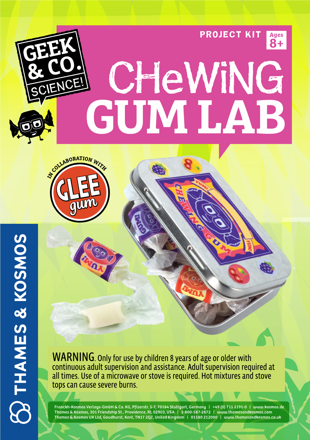 Chewing Gum Base: Natural Rubber, Calcium Carbonate, Hydrogenated Soybean Before and After You Work
