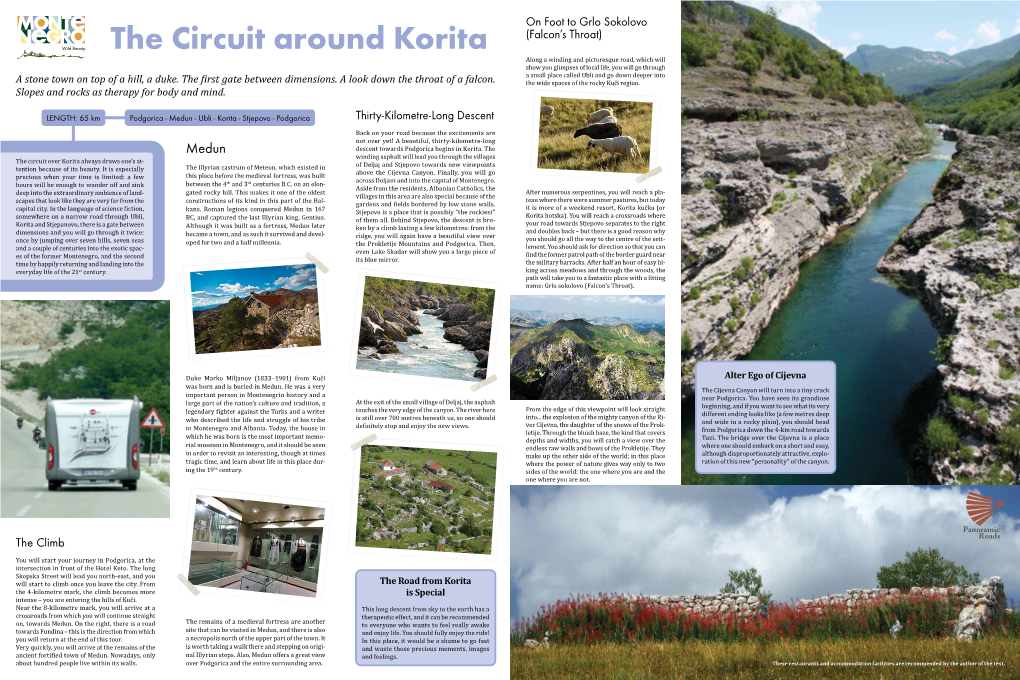 The Circuit Around Korita (Falcon’S Throat)