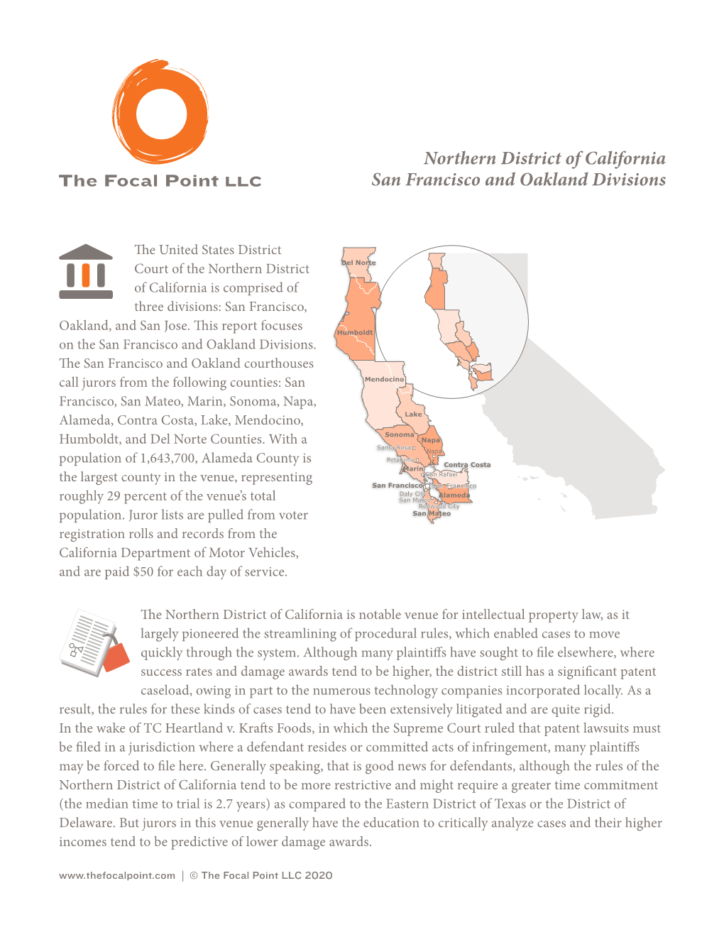 Northern District of California San Francisco and Oakland Divisions