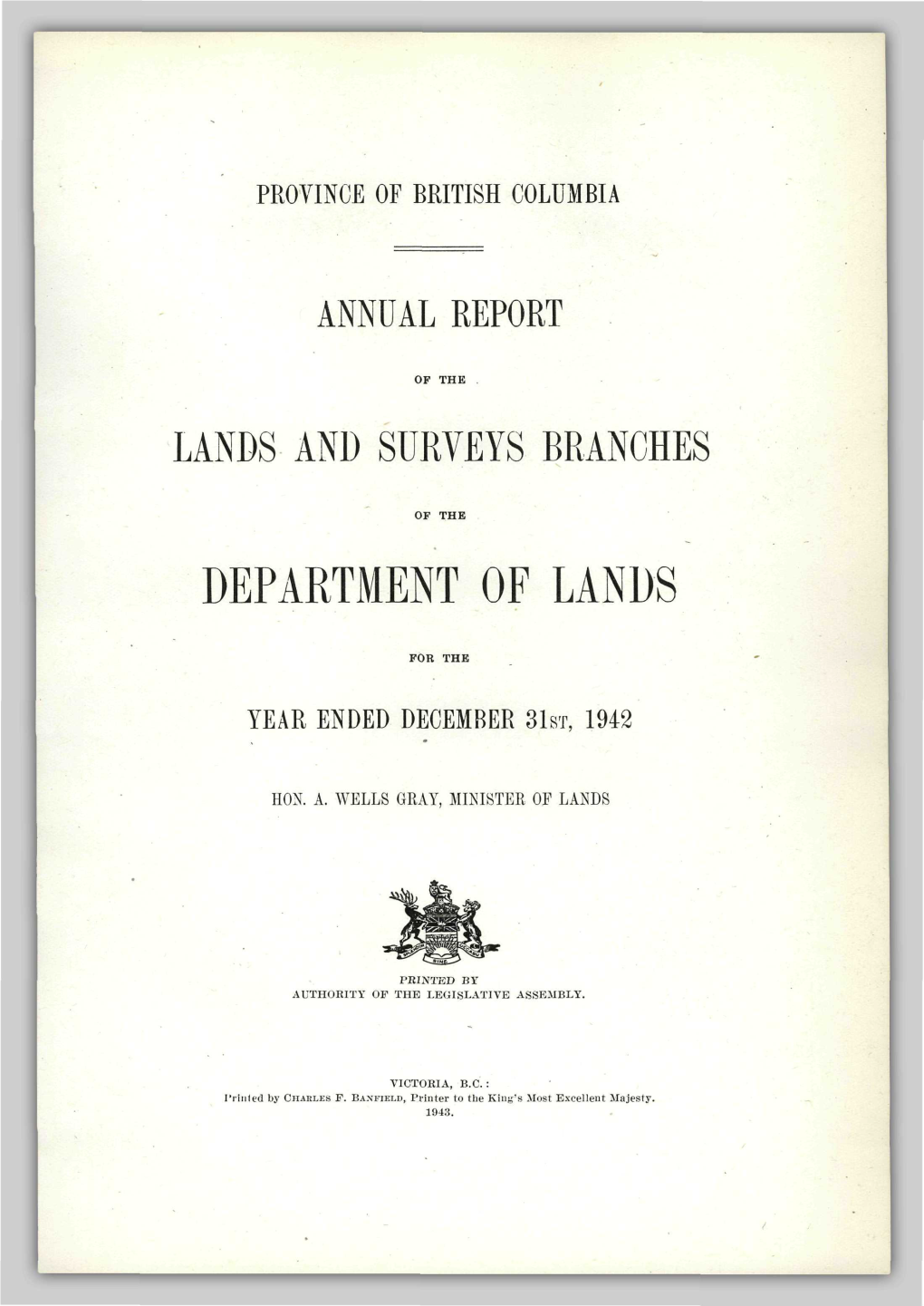 Department of Lands