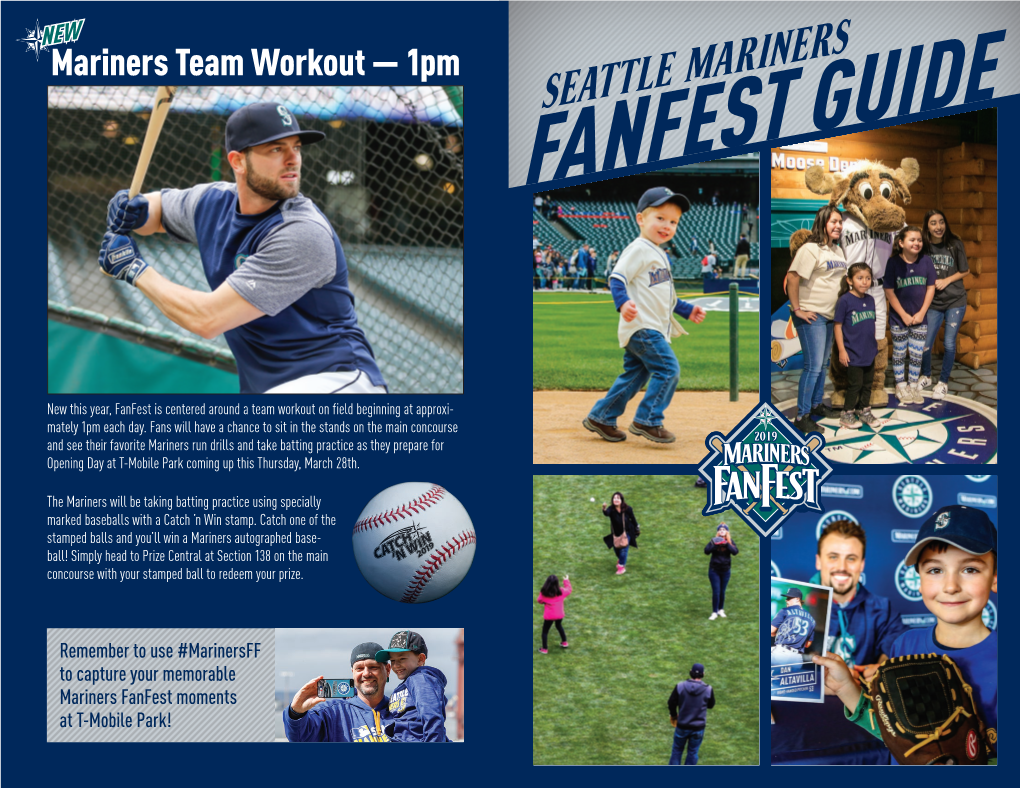 Seattle Mariners Fanfest Guide