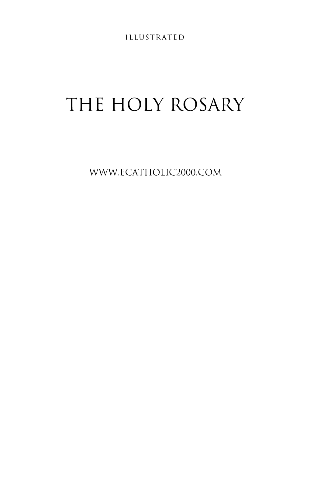 The Holy Rosary