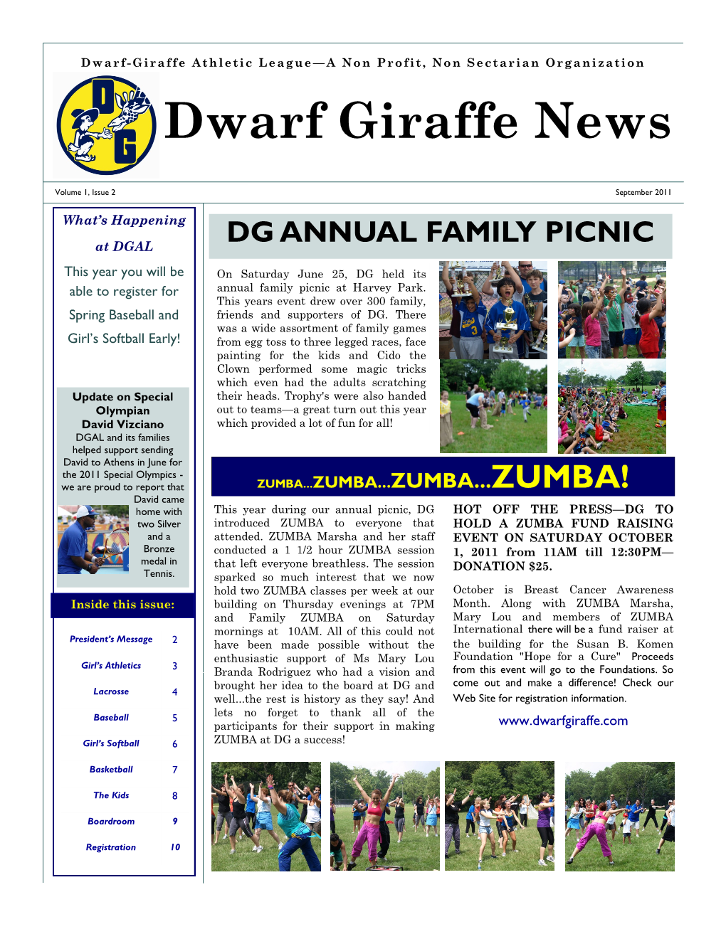 Dwarf Giraffe News