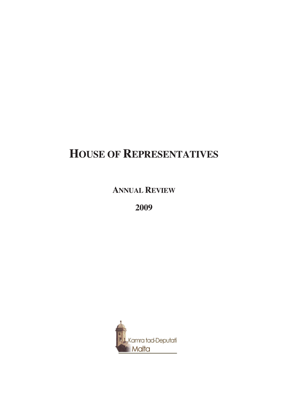 House of Representatives