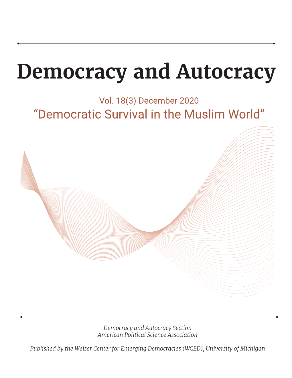 Democratic Survival in the Muslim World | Democracy and Autocracy