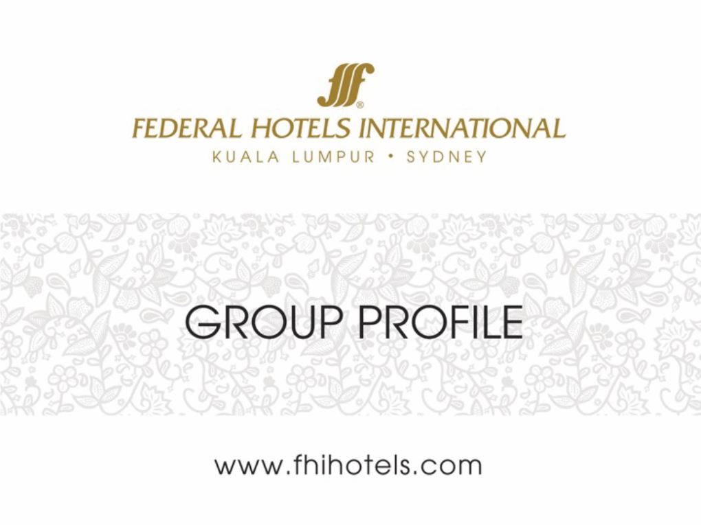 FHI Profile Updated 22 March 2016