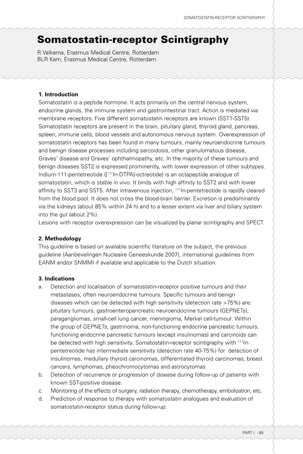 Somatostatin-Receptor Scintigraphy