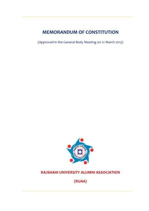 View / Download Constitution