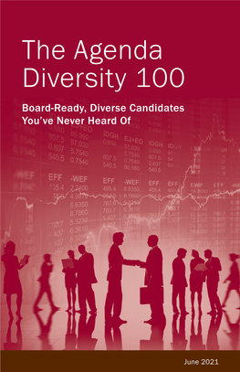 The Agenda Diversity 100 Board-Ready, Diverse Candidates You’Ve Never Heard Of