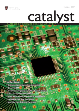 Catalyst SPRING 2007.Indd