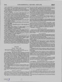 1882. Congressional Record-Senate. 3627