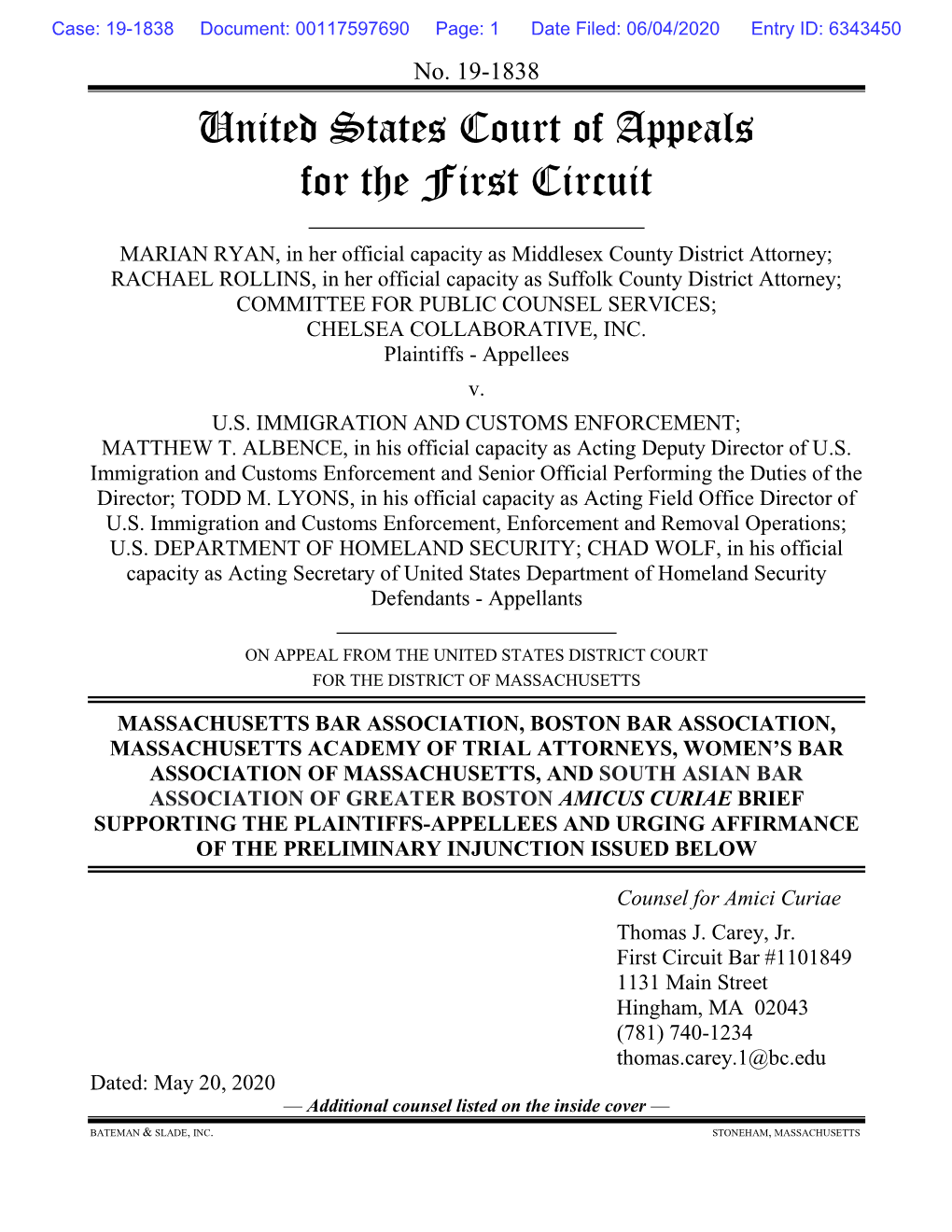 United States Court of Appeals for the First Circuit