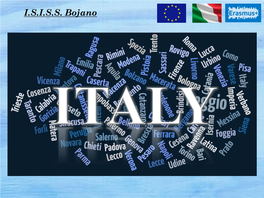 I.S.I.S.S. Bojano Italy Is Divided Into 20 Regions