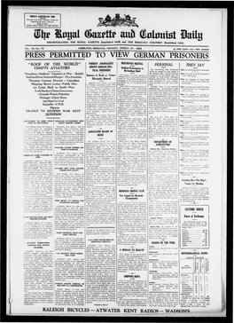 Press Permitted to View German Prisoners