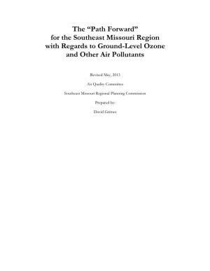 Southeast Missouri Region Path Forward