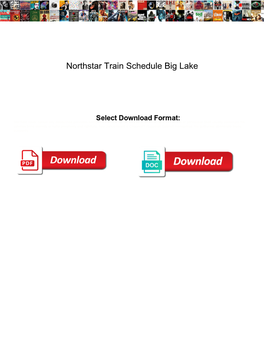 Northstar Train Schedule Big Lake