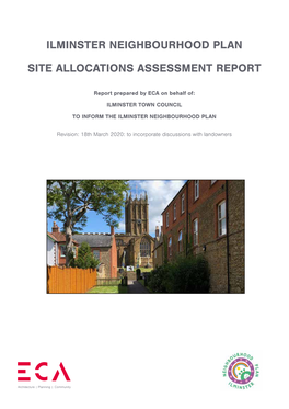 Site Allocations Assessment Report