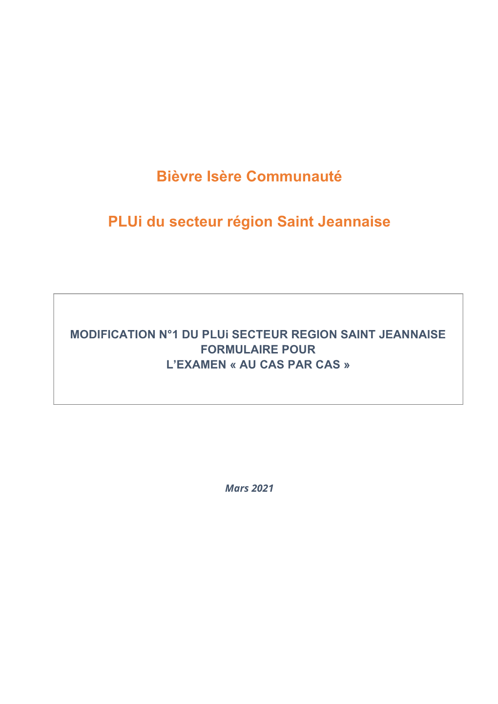 Bièvre Isère Communauté Plui Du Secteur Région Saint Jeannaise