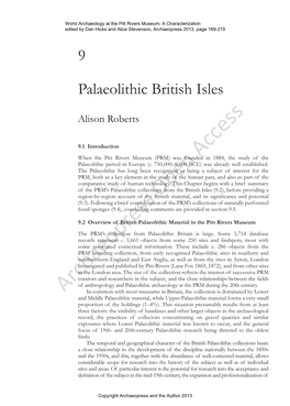 Palaeolithic British Isles