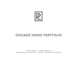 Chicago Venue Portfolio