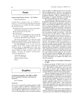Tugboat, Volume 11 (1990), No. 1 Typesetting Modern Greek