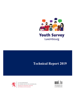 Youth Survey Luxembourg – Technical Report 2019. Esch-Sur-Alzette: University of Luxembourg